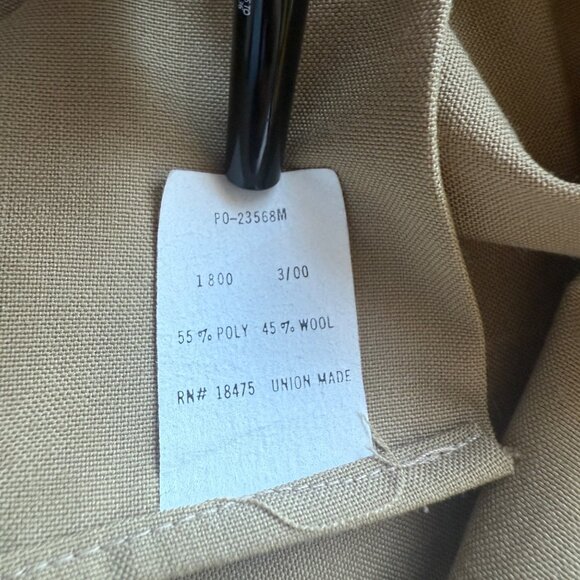 Flying Cross USMC Khaki Service Shirt Small Short Sleeve 55/45 Wool Poly USA - Picture 8 of 8